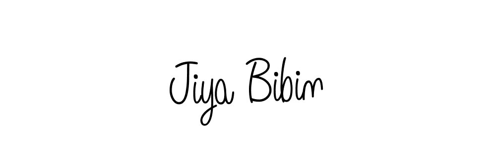 Best and Professional Signature Style for Jiya Bibin. Angelique-Rose-font-FFP Best Signature Style Collection. Jiya Bibin signature style 5 images and pictures png