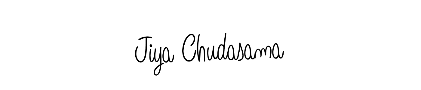 Make a short Jiya Chudasama signature style. Manage your documents anywhere anytime using Angelique-Rose-font-FFP. Create and add eSignatures, submit forms, share and send files easily. Jiya Chudasama signature style 5 images and pictures png
