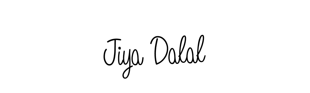 Check out images of Autograph of Jiya Dalal name. Actor Jiya Dalal Signature Style. Angelique-Rose-font-FFP is a professional sign style online. Jiya Dalal signature style 5 images and pictures png
