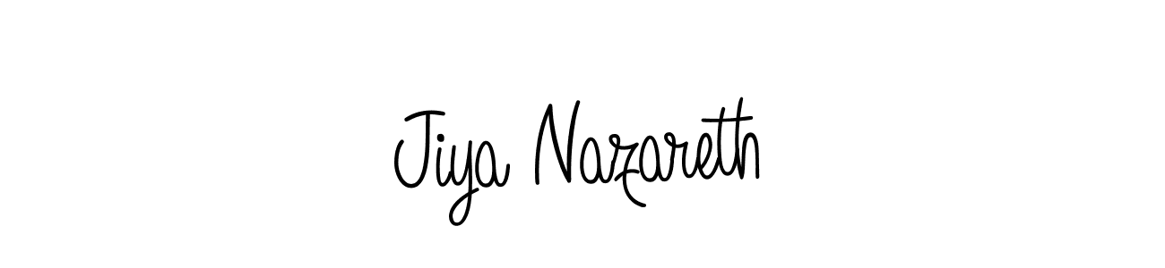 This is the best signature style for the Jiya Nazareth name. Also you like these signature font (Angelique-Rose-font-FFP). Mix name signature. Jiya Nazareth signature style 5 images and pictures png