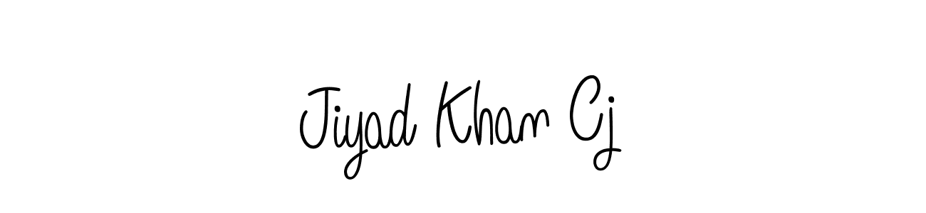 It looks lik you need a new signature style for name Jiyad Khan Cj. Design unique handwritten (Angelique-Rose-font-FFP) signature with our free signature maker in just a few clicks. Jiyad Khan Cj signature style 5 images and pictures png