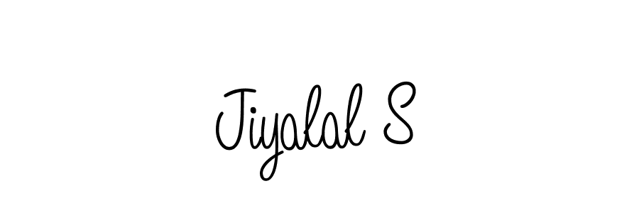 How to make Jiyalal S signature? Angelique-Rose-font-FFP is a professional autograph style. Create handwritten signature for Jiyalal S name. Jiyalal S signature style 5 images and pictures png