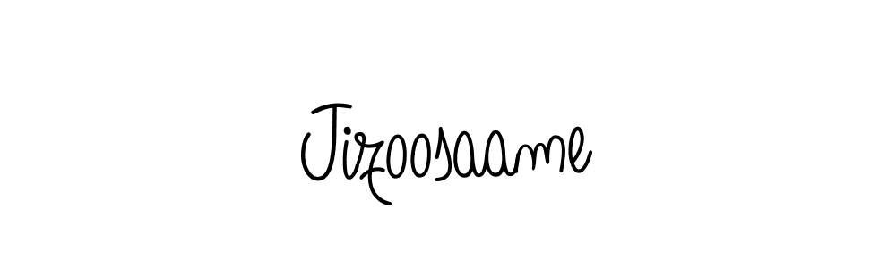 Design your own signature with our free online signature maker. With this signature software, you can create a handwritten (Angelique-Rose-font-FFP) signature for name Jizoosaame. Jizoosaame signature style 5 images and pictures png