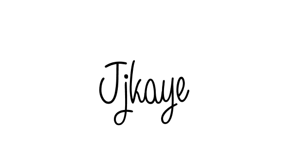 How to make Jjkaye name signature. Use Angelique-Rose-font-FFP style for creating short signs online. This is the latest handwritten sign. Jjkaye signature style 5 images and pictures png