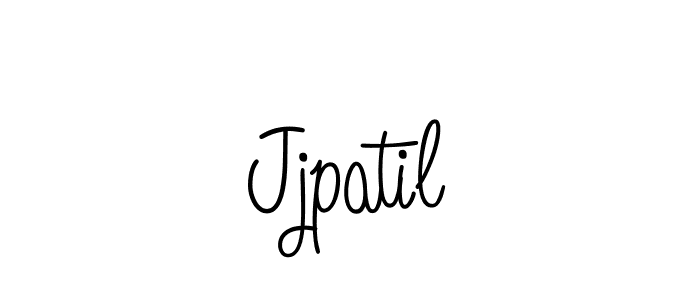 Make a beautiful signature design for name Jjpatil. With this signature (Angelique-Rose-font-FFP) style, you can create a handwritten signature for free. Jjpatil signature style 5 images and pictures png