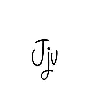 Best and Professional Signature Style for Jjv. Angelique-Rose-font-FFP Best Signature Style Collection. Jjv signature style 5 images and pictures png