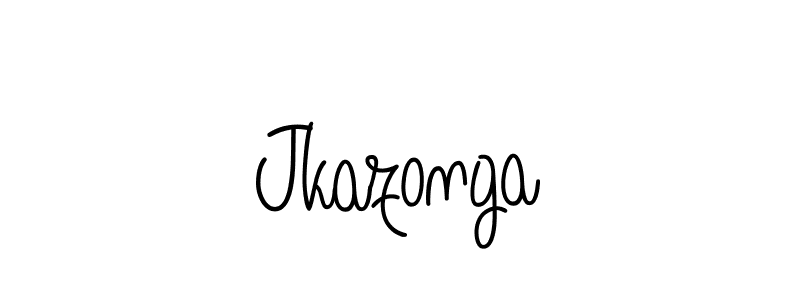 How to make Jkazonga signature? Angelique-Rose-font-FFP is a professional autograph style. Create handwritten signature for Jkazonga name. Jkazonga signature style 5 images and pictures png
