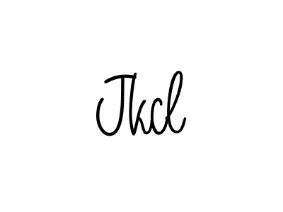 Create a beautiful signature design for name Jkcl. With this signature (Angelique-Rose-font-FFP) fonts, you can make a handwritten signature for free. Jkcl signature style 5 images and pictures png