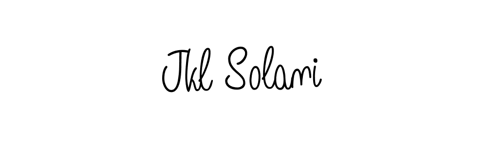 Similarly Angelique-Rose-font-FFP is the best handwritten signature design. Signature creator online .You can use it as an online autograph creator for name Jkl Solani. Jkl Solani signature style 5 images and pictures png