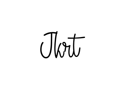 How to Draw Jkrt signature style? Angelique-Rose-font-FFP is a latest design signature styles for name Jkrt. Jkrt signature style 5 images and pictures png