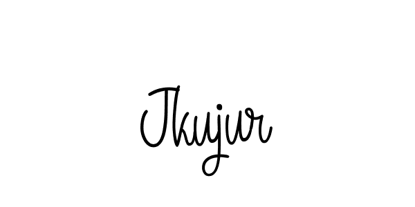 Make a beautiful signature design for name Jkujur. With this signature (Angelique-Rose-font-FFP) style, you can create a handwritten signature for free. Jkujur signature style 5 images and pictures png