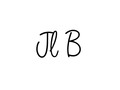 Also we have Jl B name is the best signature style. Create professional handwritten signature collection using Angelique-Rose-font-FFP autograph style. Jl B signature style 5 images and pictures png