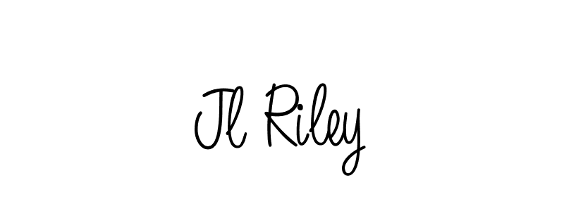 You should practise on your own different ways (Angelique-Rose-font-FFP) to write your name (Jl Riley) in signature. don't let someone else do it for you. Jl Riley signature style 5 images and pictures png