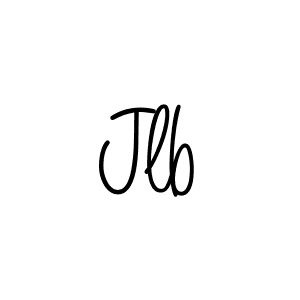 Design your own signature with our free online signature maker. With this signature software, you can create a handwritten (Angelique-Rose-font-FFP) signature for name Jlb. Jlb signature style 5 images and pictures png