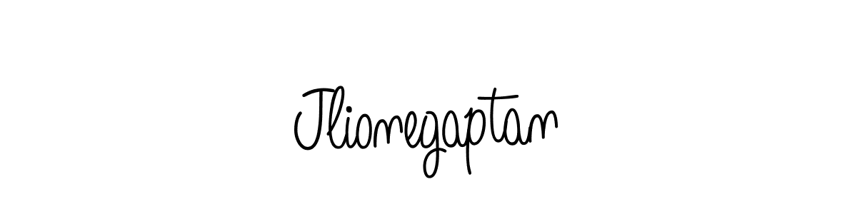 Use a signature maker to create a handwritten signature online. With this signature software, you can design (Angelique-Rose-font-FFP) your own signature for name Jlionegaptan. Jlionegaptan signature style 5 images and pictures png