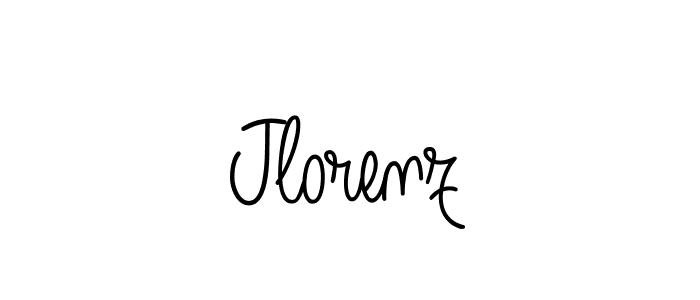 The best way (Angelique-Rose-font-FFP) to make a short signature is to pick only two or three words in your name. The name Jlorenz include a total of six letters. For converting this name. Jlorenz signature style 5 images and pictures png