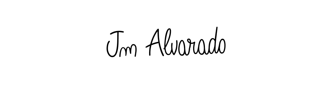 if you are searching for the best signature style for your name Jm Alvarado. so please give up your signature search. here we have designed multiple signature styles  using Angelique-Rose-font-FFP. Jm Alvarado signature style 5 images and pictures png