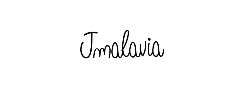 Design your own signature with our free online signature maker. With this signature software, you can create a handwritten (Angelique-Rose-font-FFP) signature for name Jmalavia. Jmalavia signature style 5 images and pictures png