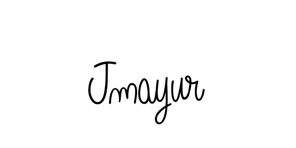 Also we have Jmayur name is the best signature style. Create professional handwritten signature collection using Angelique-Rose-font-FFP autograph style. Jmayur signature style 5 images and pictures png