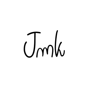 Create a beautiful signature design for name Jmk. With this signature (Angelique-Rose-font-FFP) fonts, you can make a handwritten signature for free. Jmk signature style 5 images and pictures png