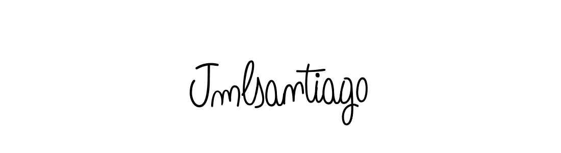 You should practise on your own different ways (Angelique-Rose-font-FFP) to write your name (Jmlsantiago) in signature. don't let someone else do it for you. Jmlsantiago signature style 5 images and pictures png