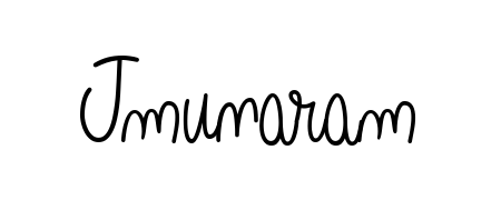 An effortless, minimalist signature concept for Jmunaram using Angelique-Rose-font-FFP design. Clean lines that look great on any document. Jmunaram signature style 5 images and pictures png