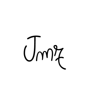Also we have Jmz name is the best signature style. Create professional handwritten signature collection using Angelique-Rose-font-FFP autograph style. Jmz signature style 5 images and pictures png