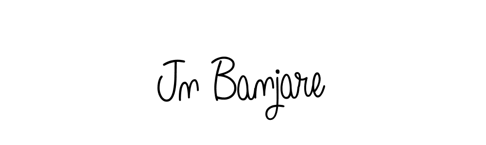 if you are searching for the best signature style for your name Jn Banjare. so please give up your signature search. here we have designed multiple signature styles  using Angelique-Rose-font-FFP. Jn Banjare signature style 5 images and pictures png