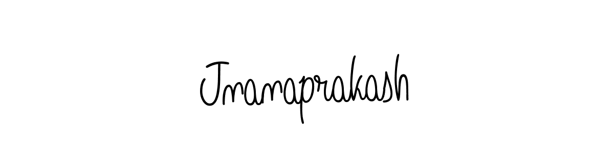 Design your own signature with our free online signature maker. With this signature software, you can create a handwritten (Angelique-Rose-font-FFP) signature for name Jnanaprakash. Jnanaprakash signature style 5 images and pictures png