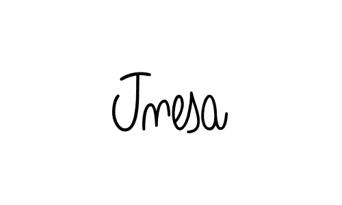 Best and Professional Signature Style for Jnesa. Angelique-Rose-font-FFP Best Signature Style Collection. Jnesa signature style 5 images and pictures png