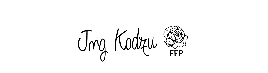 if you are searching for the best signature style for your name Jng Kodzu 3. so please give up your signature search. here we have designed multiple signature styles  using Angelique-Rose-font-FFP. Jng Kodzu 3 signature style 5 images and pictures png