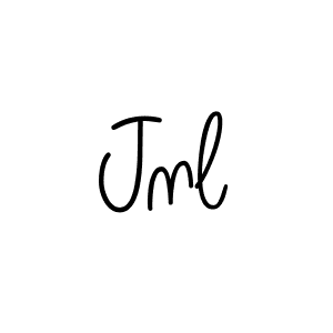 The best way (Angelique-Rose-font-FFP) to make a short signature is to pick only two or three words in your name. The name Jnl include a total of six letters. For converting this name. Jnl signature style 5 images and pictures png