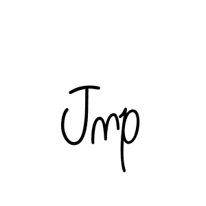 Make a beautiful signature design for name Jnp. With this signature (Angelique-Rose-font-FFP) style, you can create a handwritten signature for free. Jnp signature style 5 images and pictures png