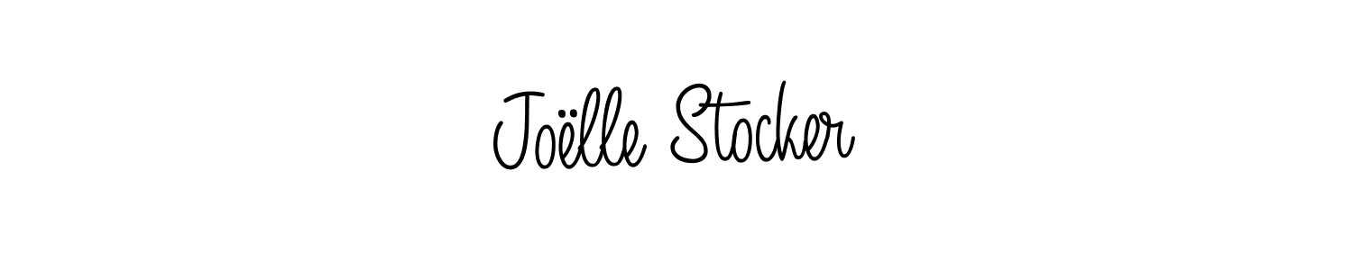 This is the best signature style for the Joëlle Stocker name. Also you like these signature font (Angelique-Rose-font-FFP). Mix name signature. Joëlle Stocker signature style 5 images and pictures png