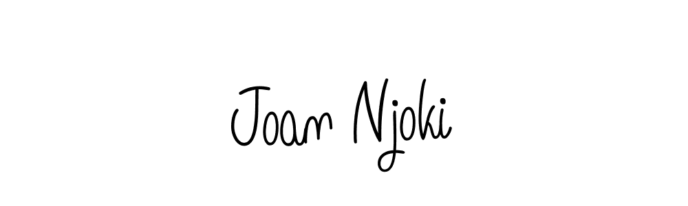 The best way (Angelique-Rose-font-FFP) to make a short signature is to pick only two or three words in your name. The name Joan Njoki include a total of six letters. For converting this name. Joan Njoki signature style 5 images and pictures png