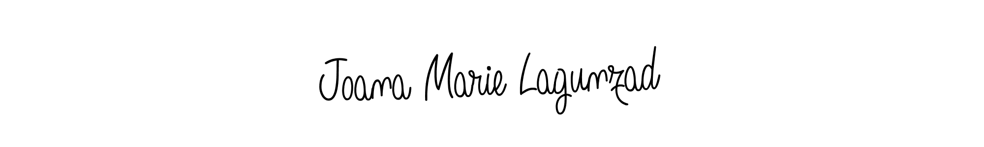 Also we have Joana Marie Lagunzad name is the best signature style. Create professional handwritten signature collection using Angelique-Rose-font-FFP autograph style. Joana Marie Lagunzad signature style 5 images and pictures png
