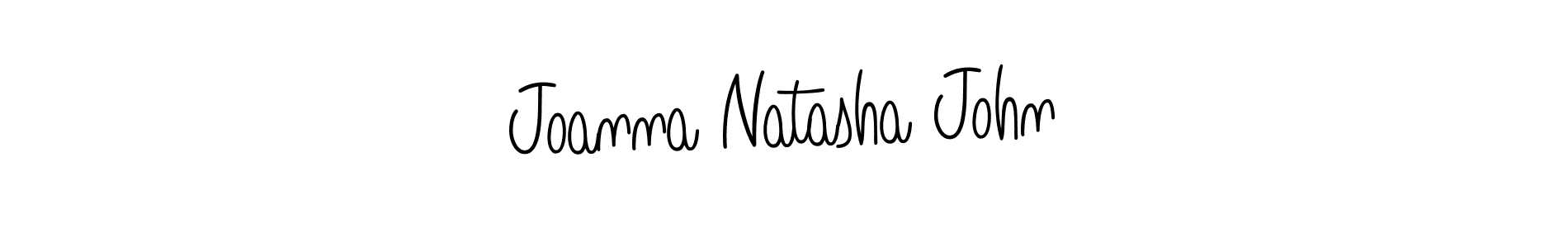 Make a short Joanna Natasha John signature style. Manage your documents anywhere anytime using Angelique-Rose-font-FFP. Create and add eSignatures, submit forms, share and send files easily. Joanna Natasha John signature style 5 images and pictures png