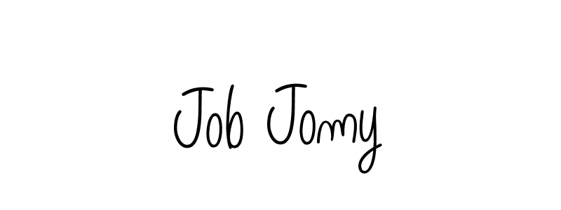 How to make Job Jomy name signature. Use Angelique-Rose-font-FFP style for creating short signs online. This is the latest handwritten sign. Job Jomy signature style 5 images and pictures png