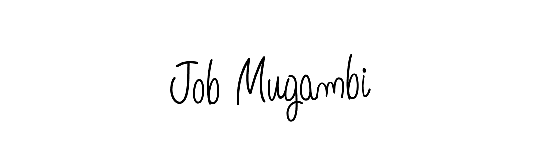 Make a short Job Mugambi signature style. Manage your documents anywhere anytime using Angelique-Rose-font-FFP. Create and add eSignatures, submit forms, share and send files easily. Job Mugambi signature style 5 images and pictures png