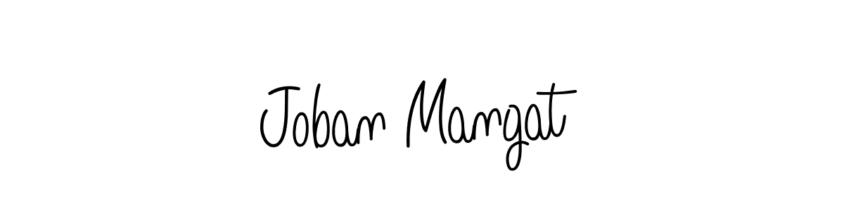 if you are searching for the best signature style for your name Joban Mangat. so please give up your signature search. here we have designed multiple signature styles  using Angelique-Rose-font-FFP. Joban Mangat signature style 5 images and pictures png