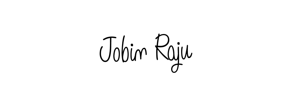 The best way (Angelique-Rose-font-FFP) to make a short signature is to pick only two or three words in your name. The name Jobin Raju include a total of six letters. For converting this name. Jobin Raju signature style 5 images and pictures png