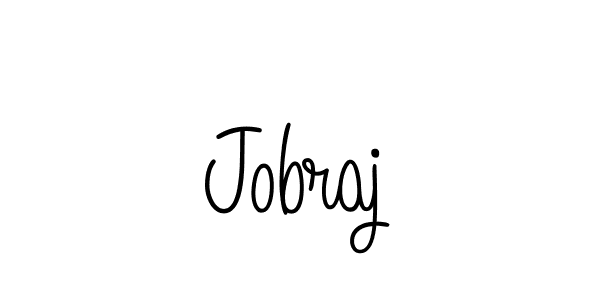 The best way (Angelique-Rose-font-FFP) to make a short signature is to pick only two or three words in your name. The name Jobraj include a total of six letters. For converting this name. Jobraj signature style 5 images and pictures png