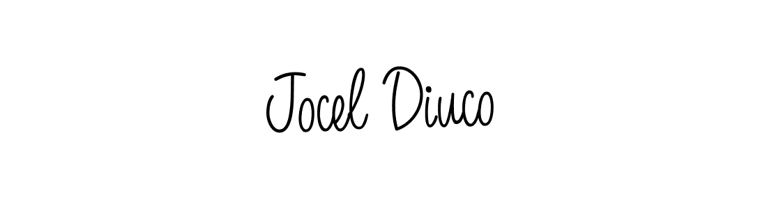 How to make Jocel Diuco signature? Angelique-Rose-font-FFP is a professional autograph style. Create handwritten signature for Jocel Diuco name. Jocel Diuco signature style 5 images and pictures png