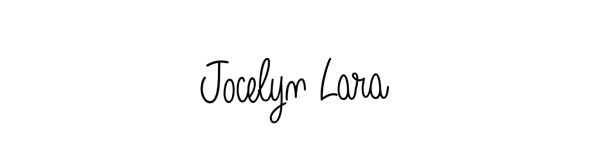 Angelique-Rose-font-FFP is a professional signature style that is perfect for those who want to add a touch of class to their signature. It is also a great choice for those who want to make their signature more unique. Get Jocelyn Lara name to fancy signature for free. Jocelyn Lara signature style 5 images and pictures png