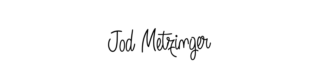 It looks lik you need a new signature style for name Jod Metzinger. Design unique handwritten (Angelique-Rose-font-FFP) signature with our free signature maker in just a few clicks. Jod Metzinger signature style 5 images and pictures png