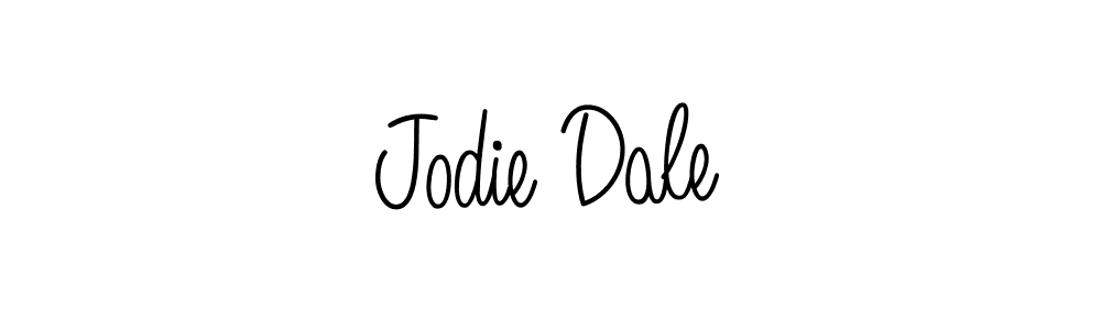 Make a beautiful signature design for name Jodie Dale. Use this online signature maker to create a handwritten signature for free. Jodie Dale signature style 5 images and pictures png