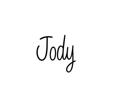 Use a signature maker to create a handwritten signature online. With this signature software, you can design (Angelique-Rose-font-FFP) your own signature for name Jody. Jody signature style 5 images and pictures png