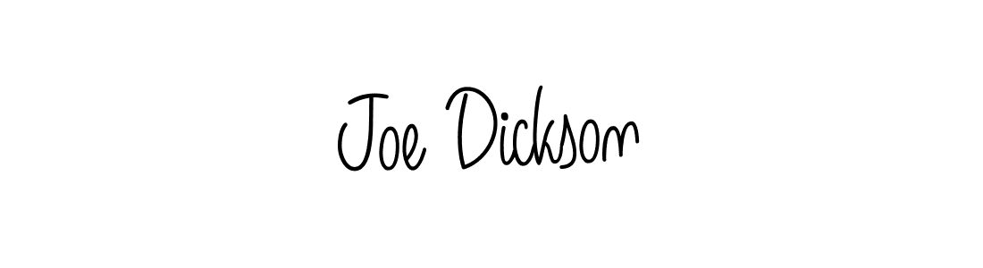 How to Draw Joe Dickson signature style? Angelique-Rose-font-FFP is a latest design signature styles for name Joe Dickson. Joe Dickson signature style 5 images and pictures png