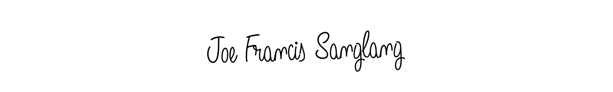 Similarly Angelique-Rose-font-FFP is the best handwritten signature design. Signature creator online .You can use it as an online autograph creator for name Joe Francis Sanglang. Joe Francis Sanglang signature style 5 images and pictures png