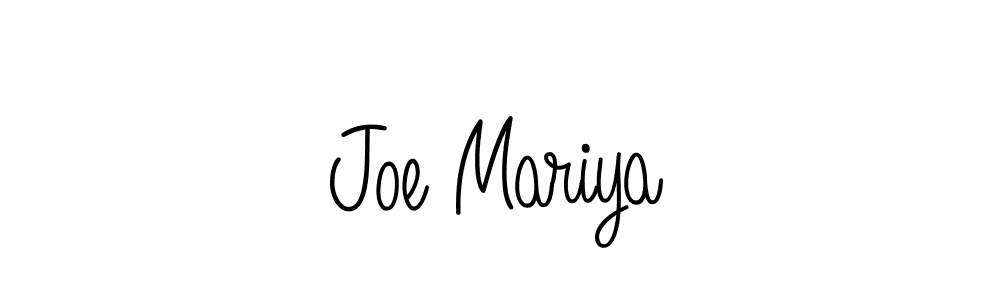 if you are searching for the best signature style for your name Joe Mariya. so please give up your signature search. here we have designed multiple signature styles  using Angelique-Rose-font-FFP. Joe Mariya signature style 5 images and pictures png